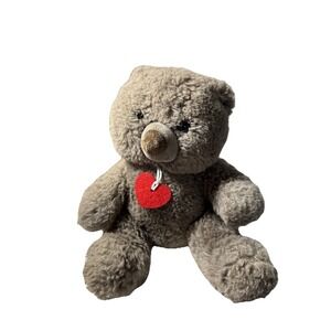 2017 ELVIS PRESLEY Red Heart On A String Necklace Teddy Bear Plush Graceland